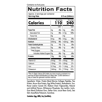 MRE Ready To Drink Protein Shakes