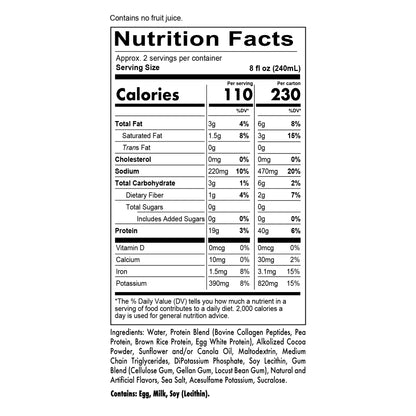 MRE Ready To Drink Protein Shakes