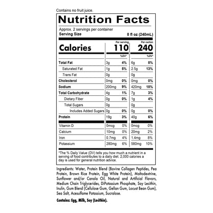 MRE Ready To Drink Protein Shakes