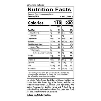MRE Ready To Drink Protein Shakes